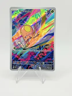 Pokemon TCG Toedscool Scarlet & Violet Base Set Holo Illustration Card 201/198 - Image 1