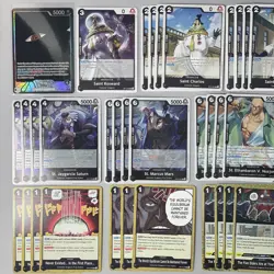 One Piece Card Game - ALT ART Black Imu & Mary Geoise Deck - NM/M - 51 Cards - Image 2