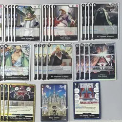 One Piece Card Game - ALT ART Black Imu & Mary Geoise Deck - NM/M - 51 Cards - Image 4