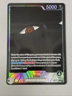 One Piece Card Game - ALT ART Black Imu & Mary Geoise Deck - NM/M - 51 Cards - Image 5