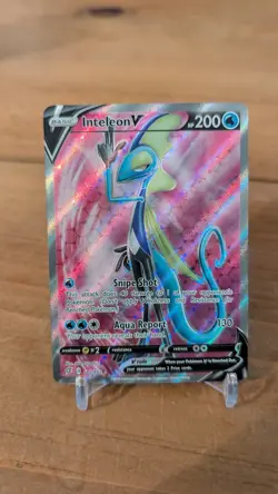 Pokemon Trading Card Game TCG Rebel Clash Inteleon V 180/192 - Image 1