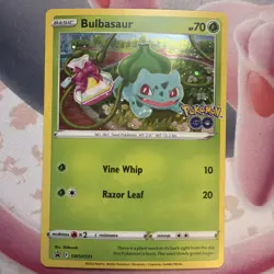 Bulbasaur SWSH231 Holo Promo Card Sword & Shield Promo Cards NM Condition - Image 1
