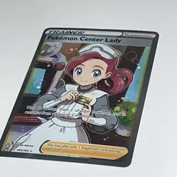 Pokemon Center Lady 185/185 Pokemon Vivid Voltage Rare Ultra Near Mint Card 1 - Image 2