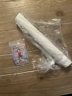 One Piece Monkey D. Luffy US Voyage College Basketball Promo Card And Poster - Image 4