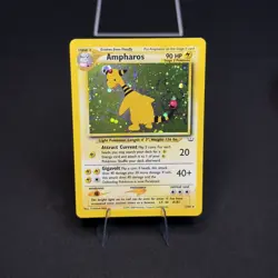 LP Ampharos 1/64 Holo Rare Neo Revelation 2001 WOTC Vintage Pokemon Trading Card - Image 1