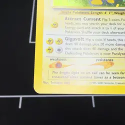 LP Ampharos 1/64 Holo Rare Neo Revelation 2001 WOTC Vintage Pokemon Trading Card - Image 5