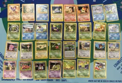 Lot Of 31 Vintage Neo Genesis Pokemon Cards WOTC - Image 1