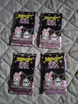 MetaZoo Kuromi's Cryptid Carnival Sanrio Trading Card Game 4 Booster Packs - Image 1