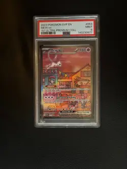 Mew ex PSA 9 053 Sv: Scarlet & Violet Promo Cards Holo - Image 1