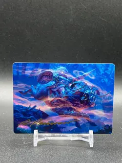 MTG Bristlebane Outrider 18/54 Lorwyn Eclipsed Art Series Gold Stamped - Image 1