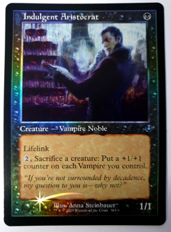 MTG Innistrad Remastered - Indulgent Aristocrat - FOIL Retro Uncommon - 384 NM - Image 1