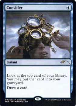 MTG Consider (1) | LP | Game Day & Store Championship Promos {PROMO} - Image 1