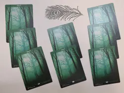 Forest Unstable 216 Regular Non Foil Mtg Magic The Gathering NM - Image 1