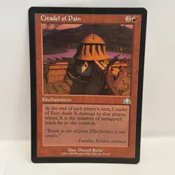 Magic The Gathering Prophecy Citadel of Pain #86/143 MTG - Image 1