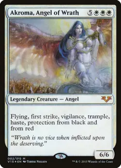 Akroma, Angel of Wrath [From the Vault: Angels] Magic MTG - Image 1
