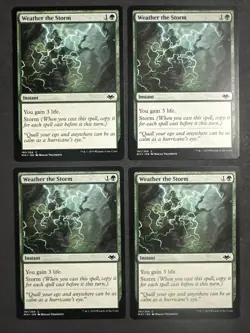 Weather the Storm - Modern Horizons (MH1) x4 (Playset) MINT MTG Magic - Image 1