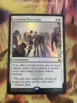 1x MTG Anointed Procession (Foil) - Amonkhet (AKH) #2 002/269 - Magic - Image 1