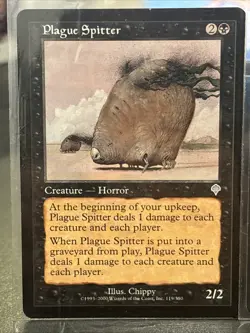 Plague Spitter x4 Invasion MtG NM Magic - Image 2