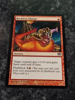 Reckless Charge Planechase - Magic the Gathering MTG Nice! - Image 1