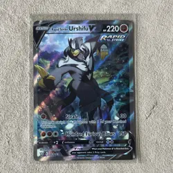 Pokemon Rapid Strike Urshifu V Full Art Ultra Rare Holo 153/163 Battle Styles - Image 1