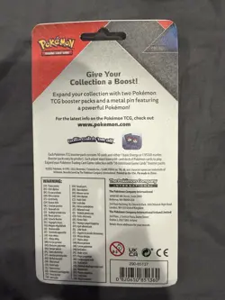 2 Pokemon Cosmic Eclipse & Chilling Reign 2 pack Blister w/ pin - Sealed - Image 5