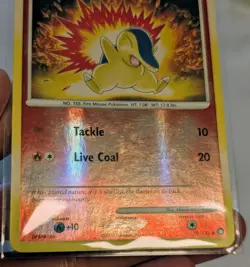 Cyndaquil 79/123 LP | DP: Mysterious Treasures | Pokemon TCG Reverse Holo - Image 3