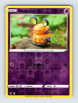 Dedenne - Vivid Voltage 077/185 - Reverse Holo - NM - Pokemon - Image 1