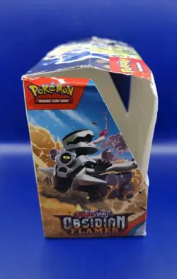 Obsidian Flames S&V EMPTY Booster Box Pokemon TCG Collector Display Box No Packs - Image 3