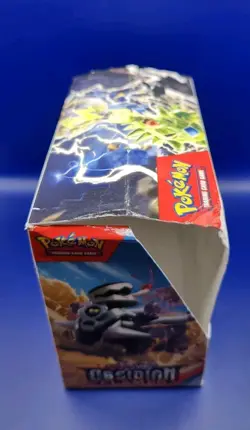 Obsidian Flames S&V EMPTY Booster Box Pokemon TCG Collector Display Box No Packs - Image 4