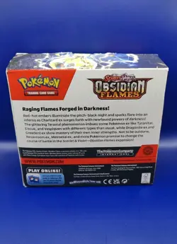 Obsidian Flames S&V EMPTY Booster Box Pokemon TCG Collector Display Box No Packs - Image 5
