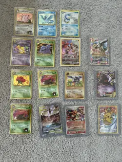 Pokemon Vintage Card Lot 15, Mp, Japanese And English, Charizard Ex And Espeon! - Image 1