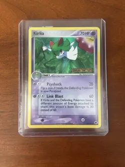 Kirlia 32/101 Reverse Foil Stamped 2006 Pokemon EX Dragon Frontiers LP/MP - Image 2