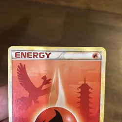 Pokemon TCG Fire Energy ho-oh Heartgold & Soulsilver 116/123 Regular Common - Image 2