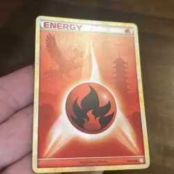 Pokemon TCG Fire Energy ho-oh Heartgold & Soulsilver 116/123 Regular Common - Image 4