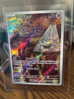 Pokemon Drowzee 210/198 Scarlet & Violet Base Set Illustration Rare NM - Image 3