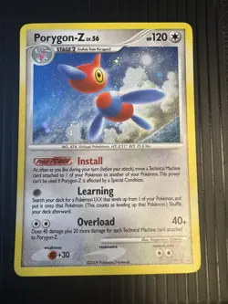 Pokemon DP Promos Porygon-z DP35 Black Star Promo Holo Foil NM/LP Porygon Z - Image 1
