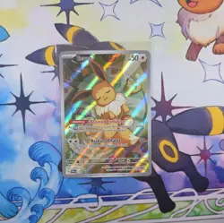 Pokemon TCG Eevee #173 Prismatic Evolutions ETB Black Star Holo - Image 1