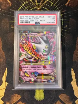 Pokemon M Gengar EX XY166 Promo PSA 1 - Image 1