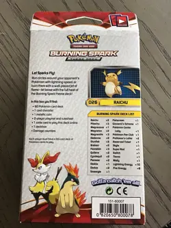 Pokemon TCG | XY BREAKthrough | Burning Spark Theme Deck New - Image 2