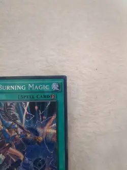 YUGIOH Secret Rare Dark Burning Magic LDK2-ENS05 1st Edition - Image 3