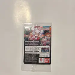 Bandai One Piece CCG Monkey.D.Luffy US Voyage Promo Foil Card P-055 - Image 2