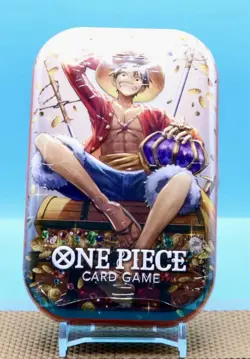 One Piece Tin Pack Set Vol. 2 Monkey.D.Luffy Factory Sealed - Image 1