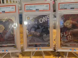 Union Arena Fullmetal Alchemist Edward & Alphonse Elric Dual SR* PSA FLASH SALE - Image 3