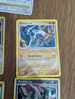 Pokemon TCG Platinum Arceus Lot LV X AR2 AR9 AR8 AR1 2009 Holo Secret Rare - Image 3