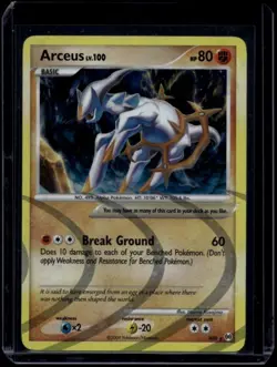 Pokemon TCG Arceus AR8 Holo Rare MP - Image 1