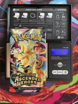 VERY HEAVY! GOD PACKUUU 22.63g Ascended Heroes Pokemon TCG Booster (SEALED) - Image 1