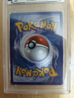 2009 POKEMON DIAMOND & PEARL BLACK STAR PROMO HOLO #DP45 CHARIZARD G LV.X PSA 8 - Image 3