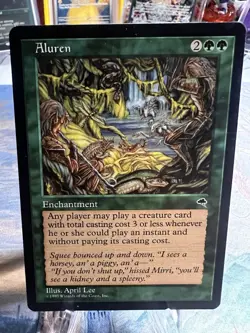 MTG Aluren Tempest Regular Card 213/350 Light Play Condition - Image 1