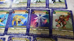 Digimon Bo Lot Bandai Vintage Cards Digibattle Angemon Holo Rare Series 3 Mix - Image 2