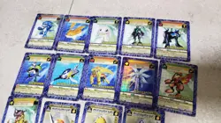 Digimon Bo Lot Bandai Vintage Cards Digibattle Angemon Holo Rare Series 3 Mix - Image 3